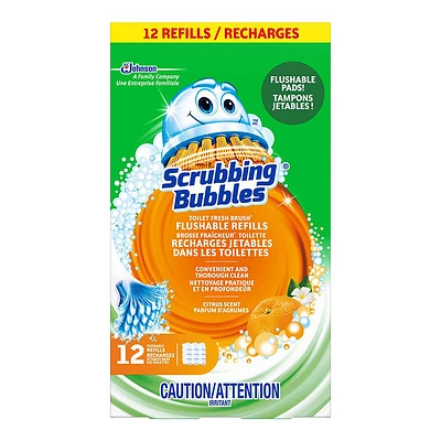 Scrubbing Bubbles Fresh Brush Refill - 12's