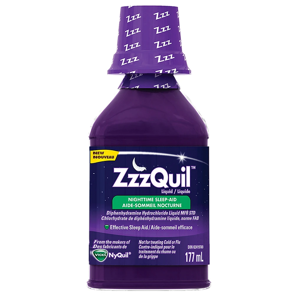 ZzzQuil Liquid Nighttime Sleep Aid - Berry