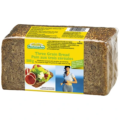 Mestemacher Three Grain Loaf - 500g