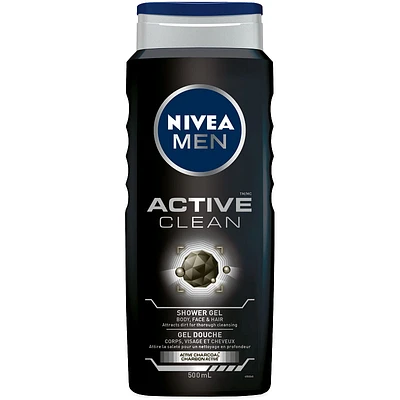 Nivea Men Active Clean Shower Gel - 500ml