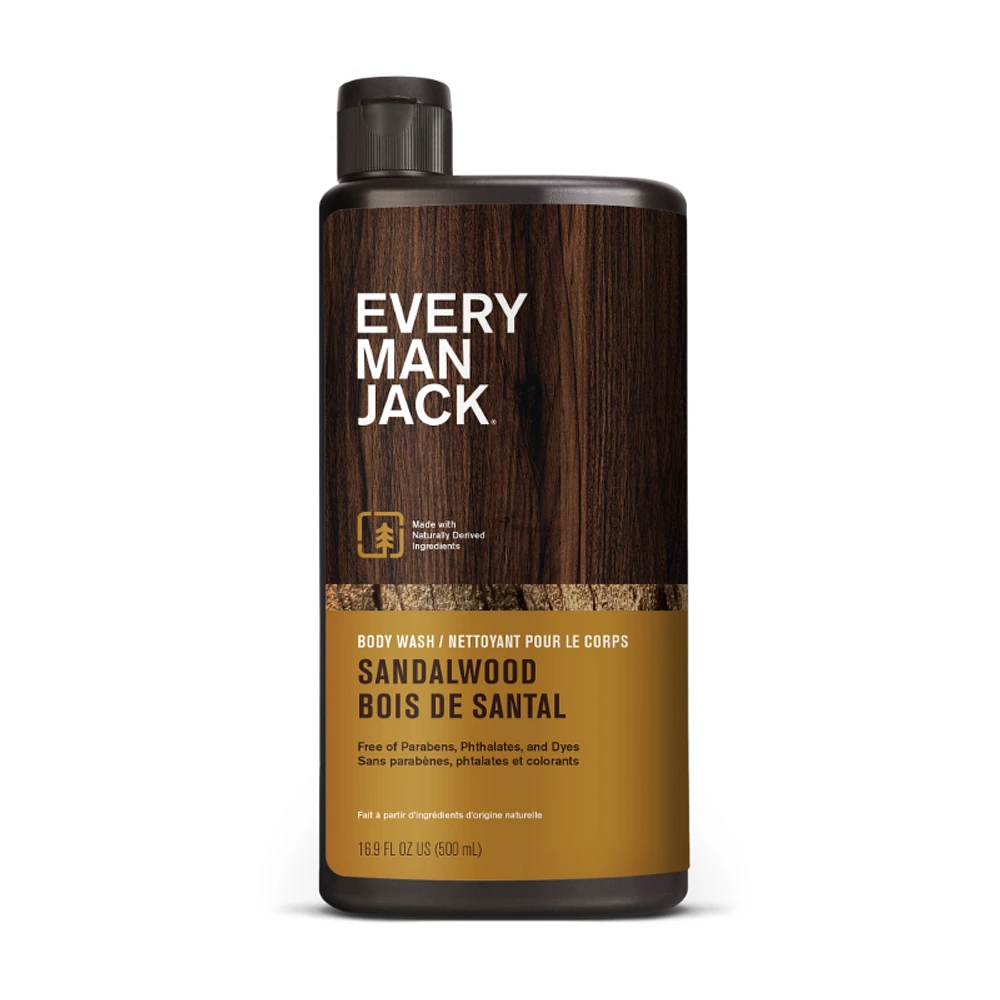 Every Man Jack Body Wash - Sandalwood - 500ml