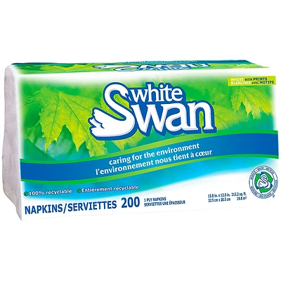 White Swan Napkins - 200s