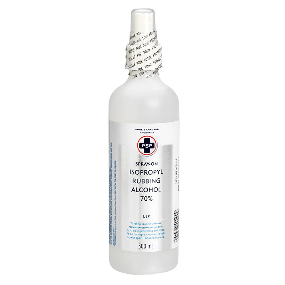 PSP Isopropyl Rubbing Alcohol Spray-On 70% - 300ml