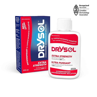 Drysol Solution Anti-Perspirant Extra Strength 20% - 37.5 ml