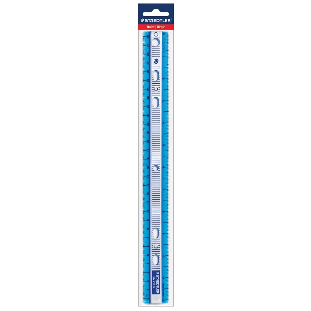 Staedtler Ring Binder Ruler - 12 Inch