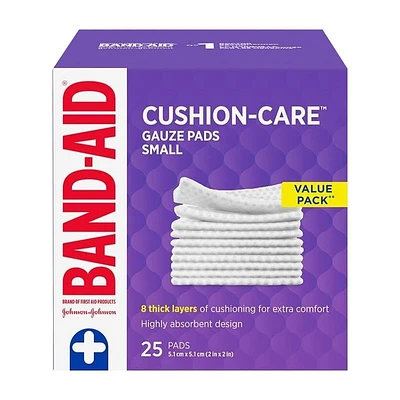 BAND-AID Cushion-Care Gauze Pads - x cm