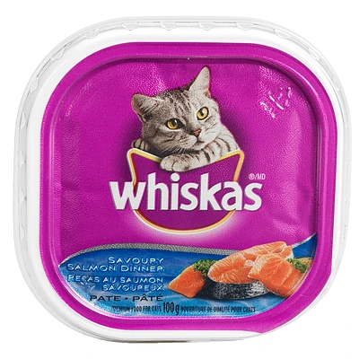 Whiskas Wet Cat Dinner - Salmon - 100g