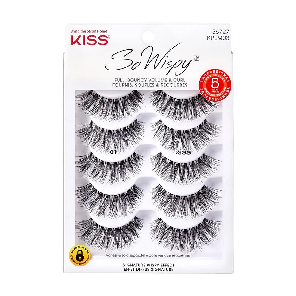 Kiss Ever EZ Lash Multipack - 01 - KPLM03CA