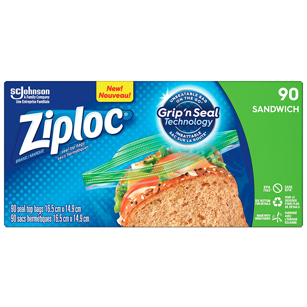 Ziploc Sandwich Bags - 90s