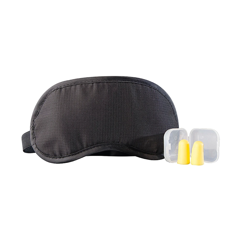 Austin House Eye Mask & Ear Plugs Set - Black - AH78EM91