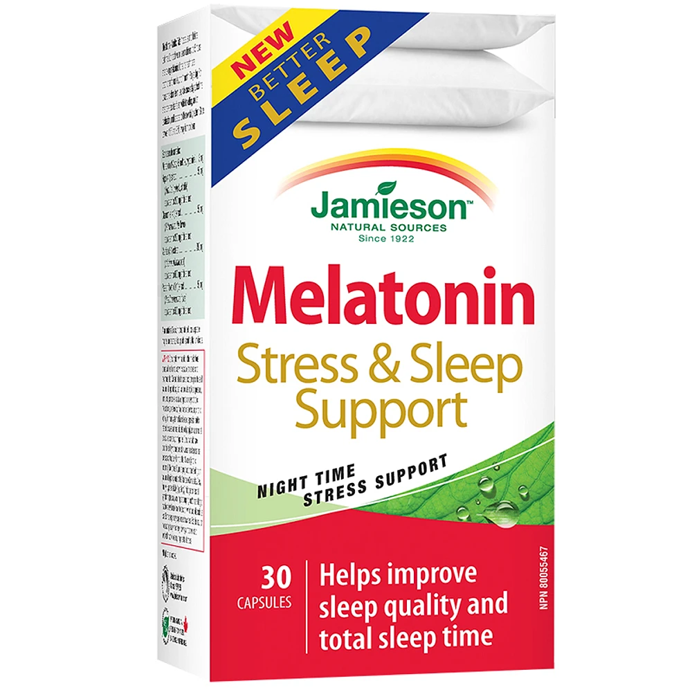 Jamieson Melatonin Sleep & Stress Support - 30s