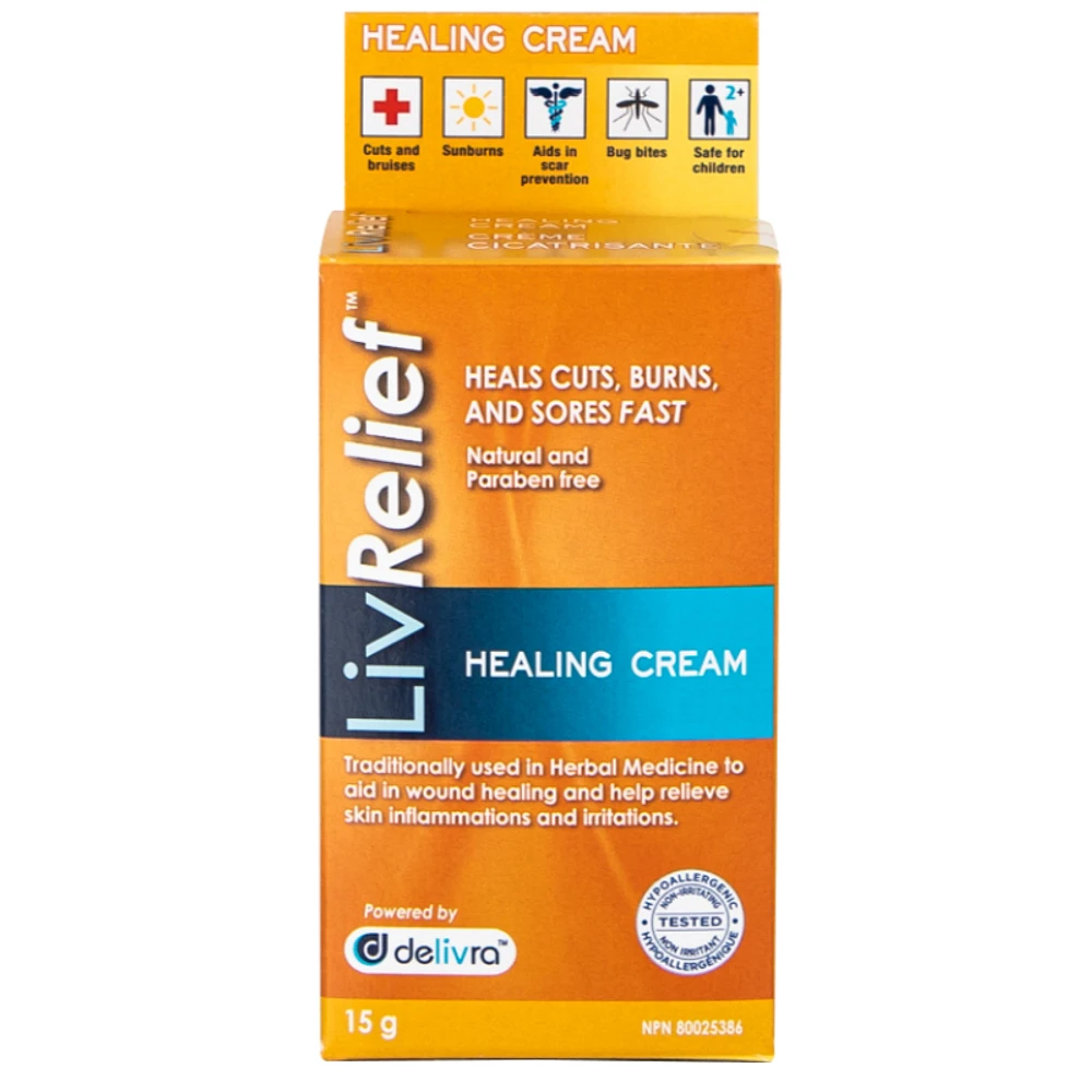 LivRelief Healing Cream - 15g