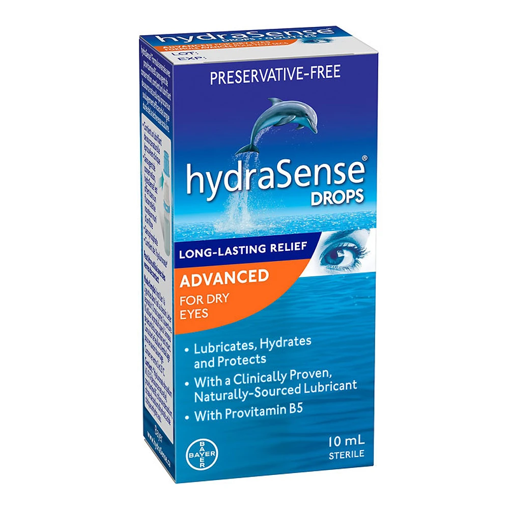 hydraSense Advanced Eye Drops - 10ml