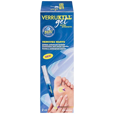 Verrukill Gel Pen Wart Remover - Extra Strength - 2ml