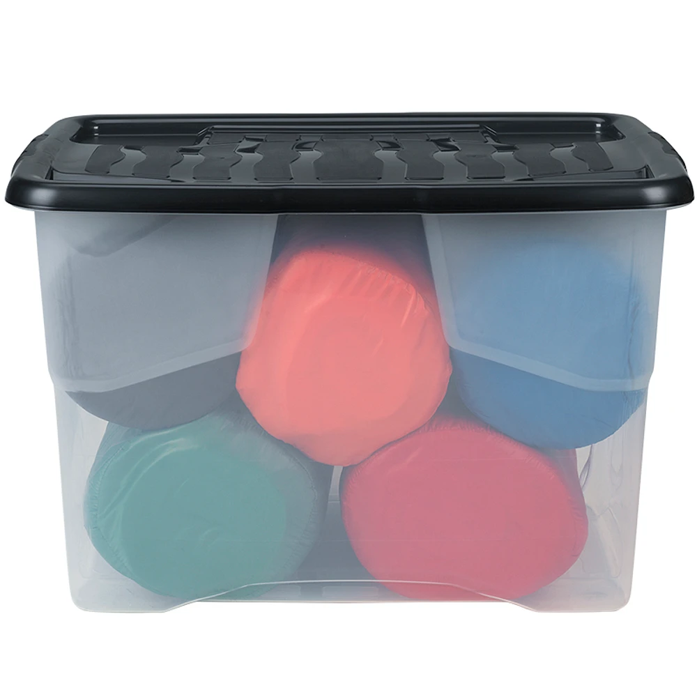 Strata Plastic Clear Tote - 65L