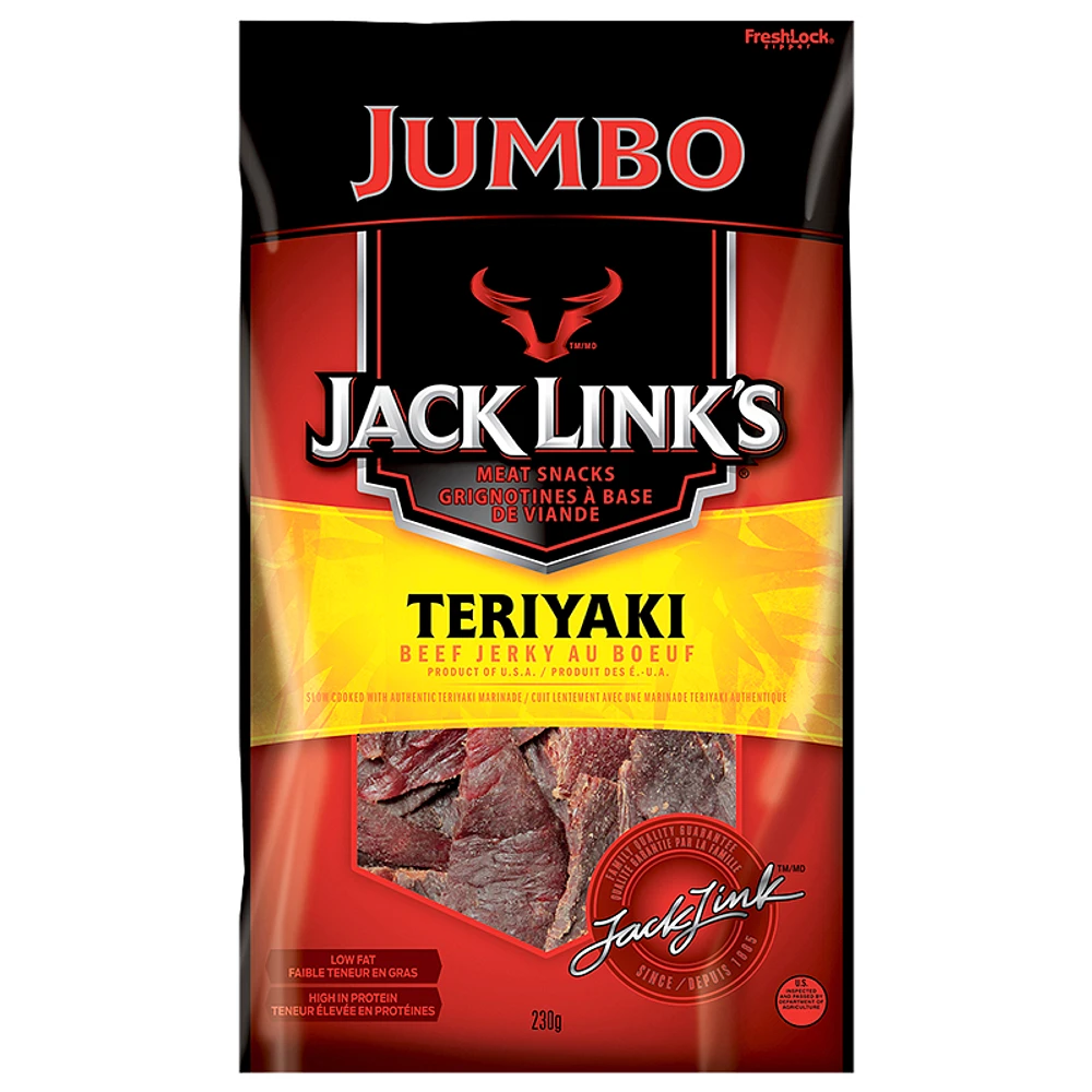 Jack Links Beef Jerky - Teriyaki - 230g