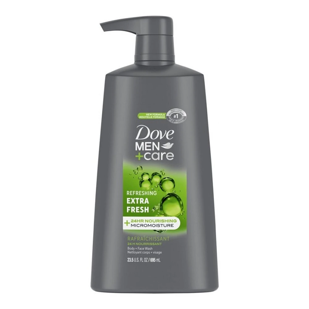 Dove Men+Care Extra Fresh Body & Face Wash - 695ml