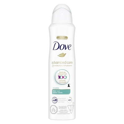 Dove Dry Spray Invisible Antiperspirant - Sheer Cool - 107g