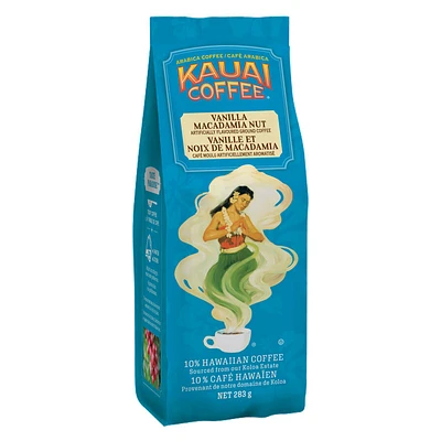 Kauai Coffee - Vanilla Macadamia Nut - Ground Coffee - 283g