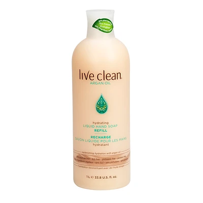 Live Clean Liquid Hand Soap Refill - Agran Oil - 1L