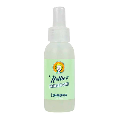 Nellie's Wrinkle-B-Gone Travel Size Spray - Lemongrass - 3oz