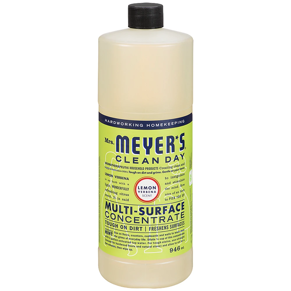 Mrs. Meyer Multi-Surface Concentrate Cleaner - Lemon Verbena - 946ml