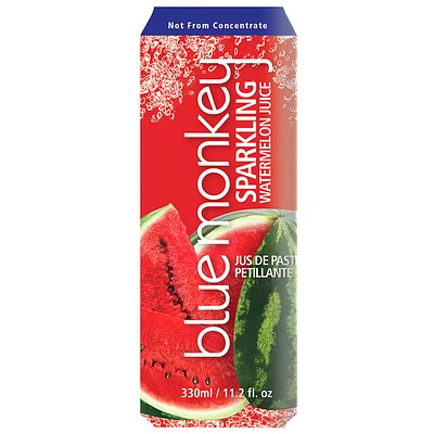 Blue Monkey Sparkling Watermelon Juice - 330ml