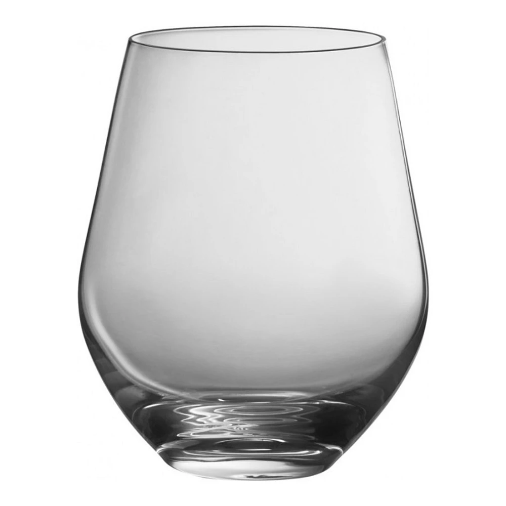 Bohemia Prime Stemless Glass - Clear - 355ml - 4 pack