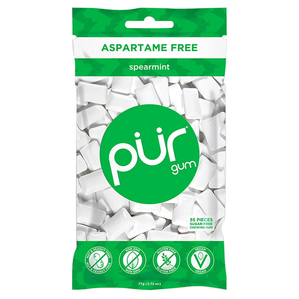 Pur Gum - Spearmint - 55 piece