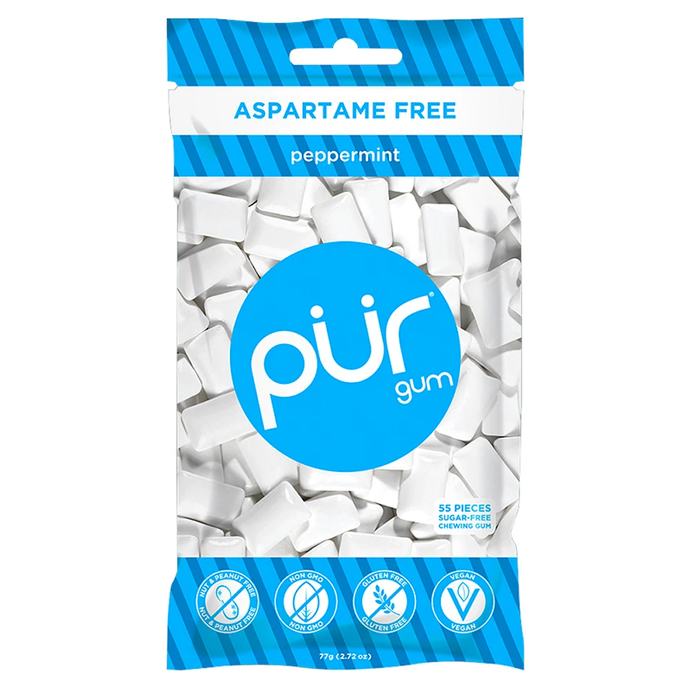 Pur Gum - Peppermint - 55 piece