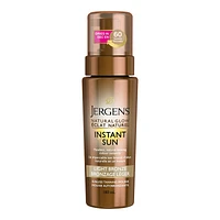 Jergens Natural Glow Instant Sun Sunless Tanning Mousse - Light Bronze - 180ml