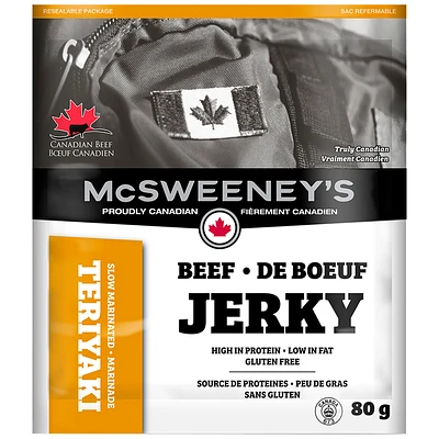 McSweeney's Beef Jerky - Teriyaki - 80g