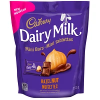 Cadbury Dairy Milk Mini Bars - Hazelnut - 152g