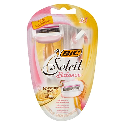 Bic Soleil Balance Ladies Shavers - 2s