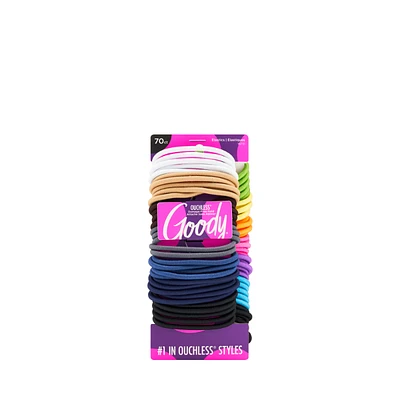 Goody Ouchless No Metal Elastics Medium Hair - 16731 - 70s