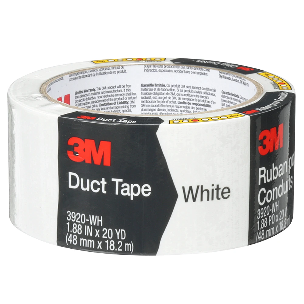 3M Scotch Duct Tape - White - 3920-WH