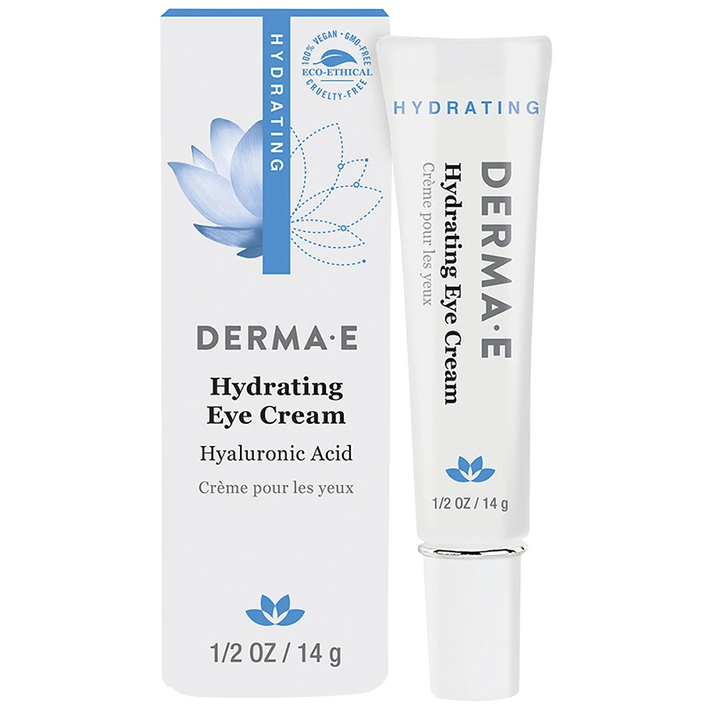 Derma E Hydrating Hyaluronic Acid & Green Tea Eye Cream - 14g