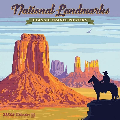 National Monuments ADG 2025 Wall Calendar