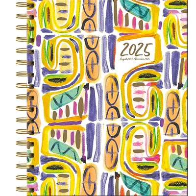 Abstract Expressions by Jeanetta Gonzales 2025 Agenda Planner