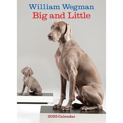 Wegman Mans Best Friend 2025 Wall Calendar