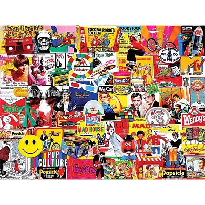 Pop Culture 1000 Piece Puzzle