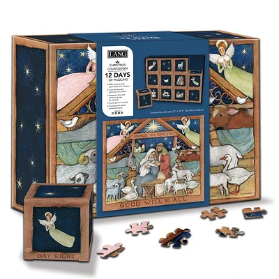 Good Will To All Christmas Countdown Puzzle