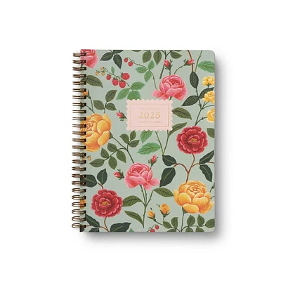 Roses Spiral Soft Cover 2025 Planner