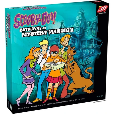 Scooby-Doo Betrayal at Mystery Mansion Board Game