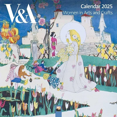 Victoria and Albert Museum Women In Arts 2025 Wall Calendar