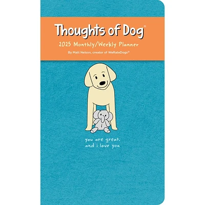 Thoughts of Dog 2025 12-Month Weekly Planner