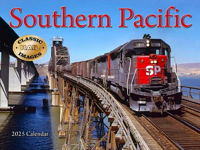 Southern Trains Pacific Railroad 2025 Wall Calendar