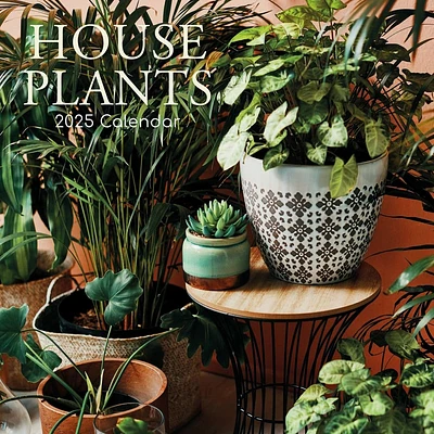 House Plants 2025 Wall Calendar