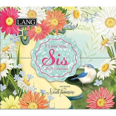 I Love You Sis 365 Daily Thoughts by Nicole Tamarin 2025 Mini Desk Calendar