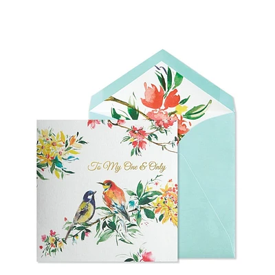 Love Birds Anniversary Card